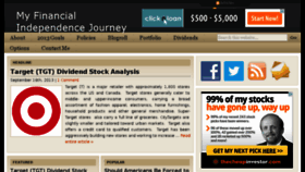 What Myfijourney.com website looked like in 2013 (10 years ago)