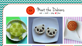 What Meetthedubiens.com website looked like in 2013 (10 years ago)