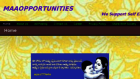 What Maaopportunities.com website looked like in 2013 (10 years ago)