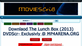 What Moviearena.org website looked like in 2013 (10 years ago)
