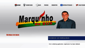 What Marquinhodosus.com.br website looked like in 2013 (10 years ago)