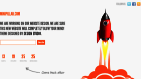 What Minipillar.com website looked like in 2013 (11 years ago)