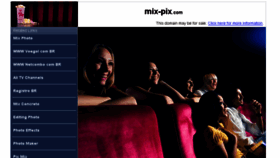 What Mix-pix.com website looked like in 2013 (10 years ago)