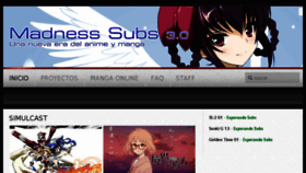 What Madsubs.net website looked like in 2013 (10 years ago)