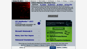 What Motherproxy.com website looked like in 2013 (10 years ago)