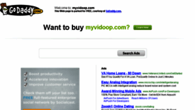 What Myvidoop.com website looked like in 2013 (10 years ago)