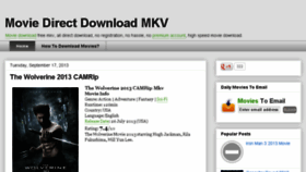 What Mkvlink.com website looked like in 2013 (10 years ago)