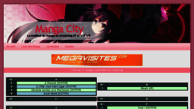 What Mangacity.org website looked like in 2013 (10 years ago)