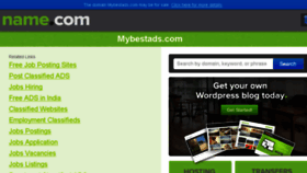 What Mybestads.com website looked like in 2013 (10 years ago)