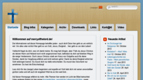 What Mercyofthelord.de website looked like in 2013 (10 years ago)