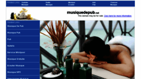 What Musiquedepub.net website looked like in 2013 (10 years ago)