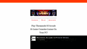 What Maximusarcade.com website looked like in 2013 (10 years ago)