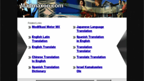 What Madmaxon.com website looked like in 2013 (10 years ago)