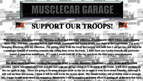 What Musclecargarage.com website looked like in 2013 (10 years ago)