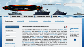 What Marine-welt.com website looked like in 2013 (10 years ago)