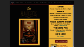 What Majesticcafe.com website looked like in 2013 (10 years ago)