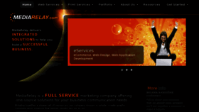 What Mediarelay.com website looked like in 2013 (10 years ago)