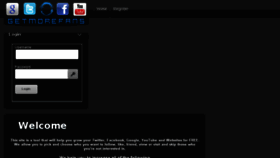 What Morefans.eu website looked like in 2013 (11 years ago)