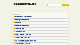What Malayalamlivetv.com website looked like in 2013 (10 years ago)