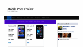 What Mobilepricetracker.com website looked like in 2013 (10 years ago)