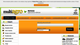 What Multiagro.pl website looked like in 2013 (10 years ago)