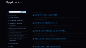 What Myp2ps.eu website looked like in 2013 (10 years ago)