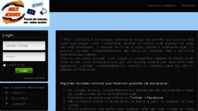 What Multiacessos.com.br website looked like in 2013 (10 years ago)