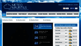 What Meteomauritius.com website looked like in 2013 (10 years ago)
