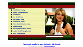 What Magotrade.com website looked like in 2013 (10 years ago)