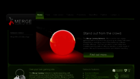 What Merge-hosting.com website looked like in 2013 (10 years ago)