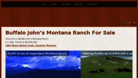 What Montanaranchandcattle.com website looked like in 2013 (10 years ago)
