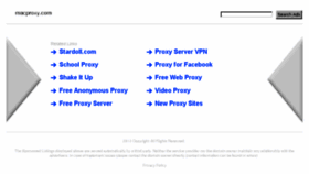 What Macproxy.com website looked like in 2013 (10 years ago)