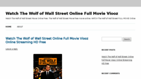 What Moviethewolfofwallstreet.wordpress.com website looked like in 2014 (10 years ago)