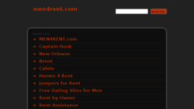 What Men4rent.com website looked like in 2014 (10 years ago)