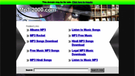 What Mp3-2000.com website looked like in 2014 (10 years ago)
