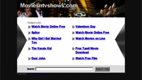 What Moviesntvshows.com website looked like in 2014 (10 years ago)