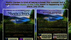 What Mysticgardenparty.com website looked like in 2014 (10 years ago)