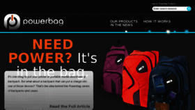 What Mypowerbag.com website looked like in 2014 (10 years ago)