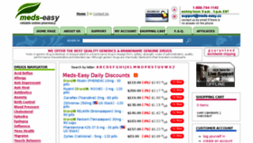 What Meds-easy.com website looked like in 2014 (10 years ago)