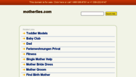 What Motherlles.com website looked like in 2014 (10 years ago)