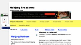What Mahjong-hry-zdarma.eu website looked like in 2014 (10 years ago)