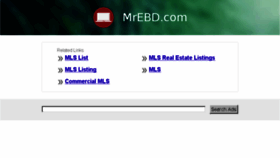What Mrebd.com website looked like in 2014 (10 years ago)