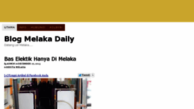 What Melakadaily.com website looked like in 2014 (10 years ago)
