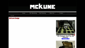 What Mckunedesign.com website looked like in 2014 (10 years ago)