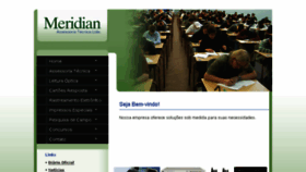 What Meridianweb.com.br website looked like in 2014 (10 years ago)