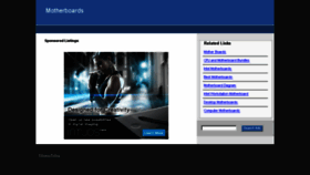 What Motherboards.com website looked like in 2014 (10 years ago)