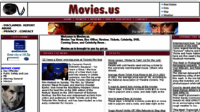 What Movies.us website looked like in 2014 (10 years ago)