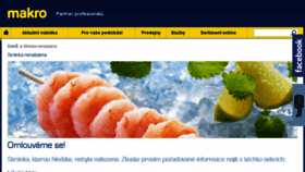 What Makroletak.cz website looked like in 2014 (10 years ago)