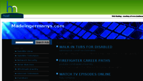 What Madeingermanys.com website looked like in 2014 (10 years ago)