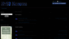 What Mybbmodding.net website looked like in 2014 (10 years ago)